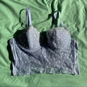 Dainty Lavender bralette/bustier